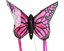 Spiderkites - Butterfly Kite - Kindervlieger - Roze