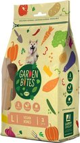 Duvo+ hondensnack Garden bites vegan bones large zakje Gemengde kleuren 14,5cm - pouch - 270g