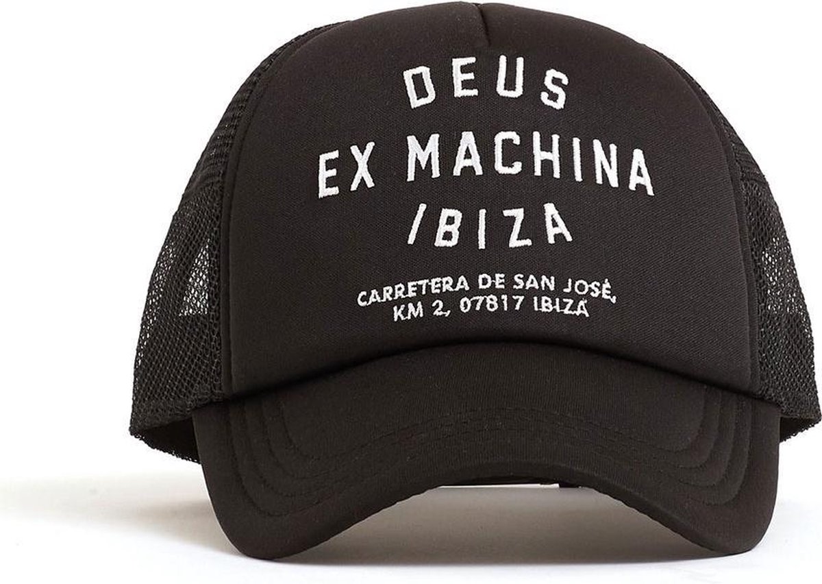 DEUS Ibiza Address Trucker cap - Black