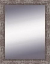 Spiegel Antraciet Modern 53x73 cm – Sandra – Spiegellijst Antraciet – Lange Spiegels – Groot Spiegel – Perfecthomeshop