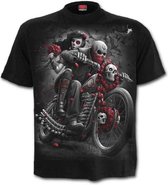 Spiral Heren Tshirt -2XL- DOTD BIKERS Zwart