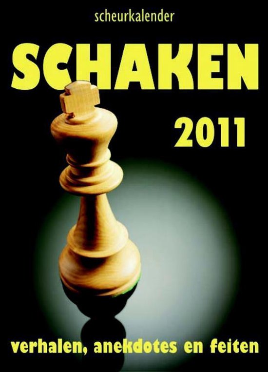 Cover van het boek 'Schaken / 2011' van Sander Hilarius