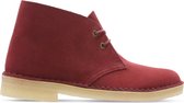 Clarks - Dames schoenen - Desert Boot. - D - cherry suede - maat 6