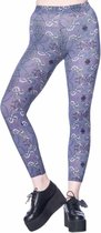 Legging interdit -XL- Vibora Halloween Violet