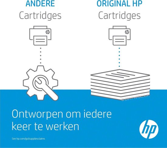 COCCINK 305XL Gereviseerde Inktcartridges Compatibel met HP 305 XL voor 6010e 6012 6015 6020 6020e, 1 Zwart & 1 Kleur Combo Pack, Hoge Paginaopbrengst, 1150 Pagina's