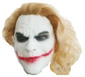 Haza Original Gezichtsmasker Scary Joker Met Haar Unisex One Size