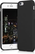 kwmobile telefoonhoesje geschikt voor Apple iPhone 6 / 6S - Hoesje voor smartphone - Back cover in mat zwart