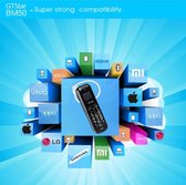 Let op type!! GTStar BM50 Mini mobiele telefoon  handen gratis Bluetooth Dialer hoofdtelefoon  MP3-muziek  Dual SIM  Network: 2G(White)