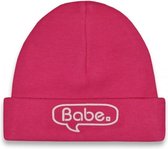 Funnies Babymutsje Babejunior Katoen Roze Maat 50/56
