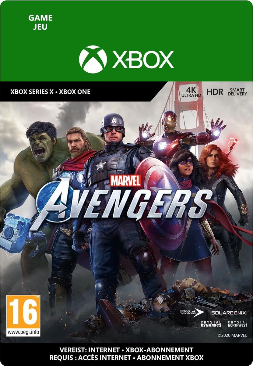 Marvel's Avengers - Xbox Series X/S/Xbox One Download | Games | bol.com
