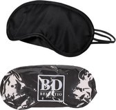 18x Bellatio Design comfortabele slaapmaskers / oogmaskers - microfiber - one size fits all - voor thuis en op reis - beter slapen - Zachte slaapmaskers met elastiek