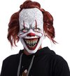 foto van Nightmare Clownsmasker | Horror clownsmasker | Killer Clown Masker Luxe | Latex Clownsmasker