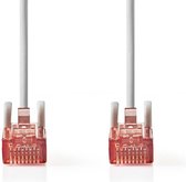 Nedis CAT6-kabel | RJ45 Male | RJ45 Male | U/UTP | 10.0 m | Rond | PVC | Grijs | Polybag