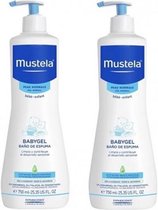 Mustela Babygel Bubble Bath 2x750ml