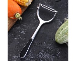 Aardappelschilmesje RVS | Dunschiller | Schilmesje | Aardappelmesje | Schilmes | Aardappelschiller Spiraalsnijder | Schilmesjes