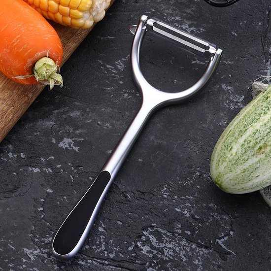 Aardappelschilmesje RVS | Dunschiller | Schilmesje | Aardappelmesje | Schilmes | Aardappelschiller Spiraalsnijder | Schilmesjes