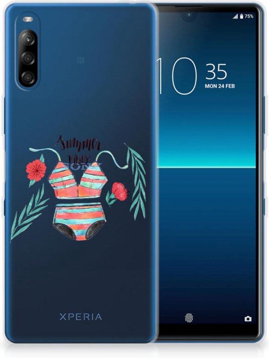 Sony Xperia L4 Telefoonhoesje met Naam Boho Summer