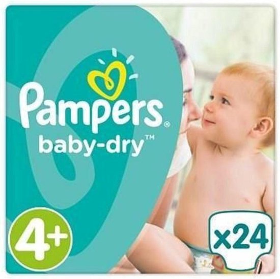 Pampers Baby Dry Voordeelbox Luiers Maat 4 9-14 KG 124 stuks