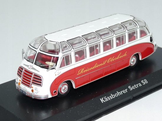 Kässbohrer Setra S8 1951 – Atlas 1:72 - Bus - Modelauto - Schaalmodel ...