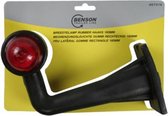 Benson Breedtelamp - Rubber - op Steel - Haaks