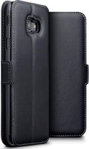 Samsung Galaxy J4 Plus 2018 Bookcase hoesje - CaseBoutique - Effen Zwart - Leer