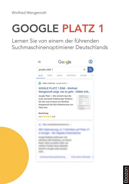 Google Platz 1 - cover