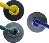 Influence Gellac 3 x 10 ml - SHINYYELLOW & GUILTYGREEN & DENIMBLUE - UV / LED Gellak - Gel nagellak - Gel lak - Geel Groen Blauw