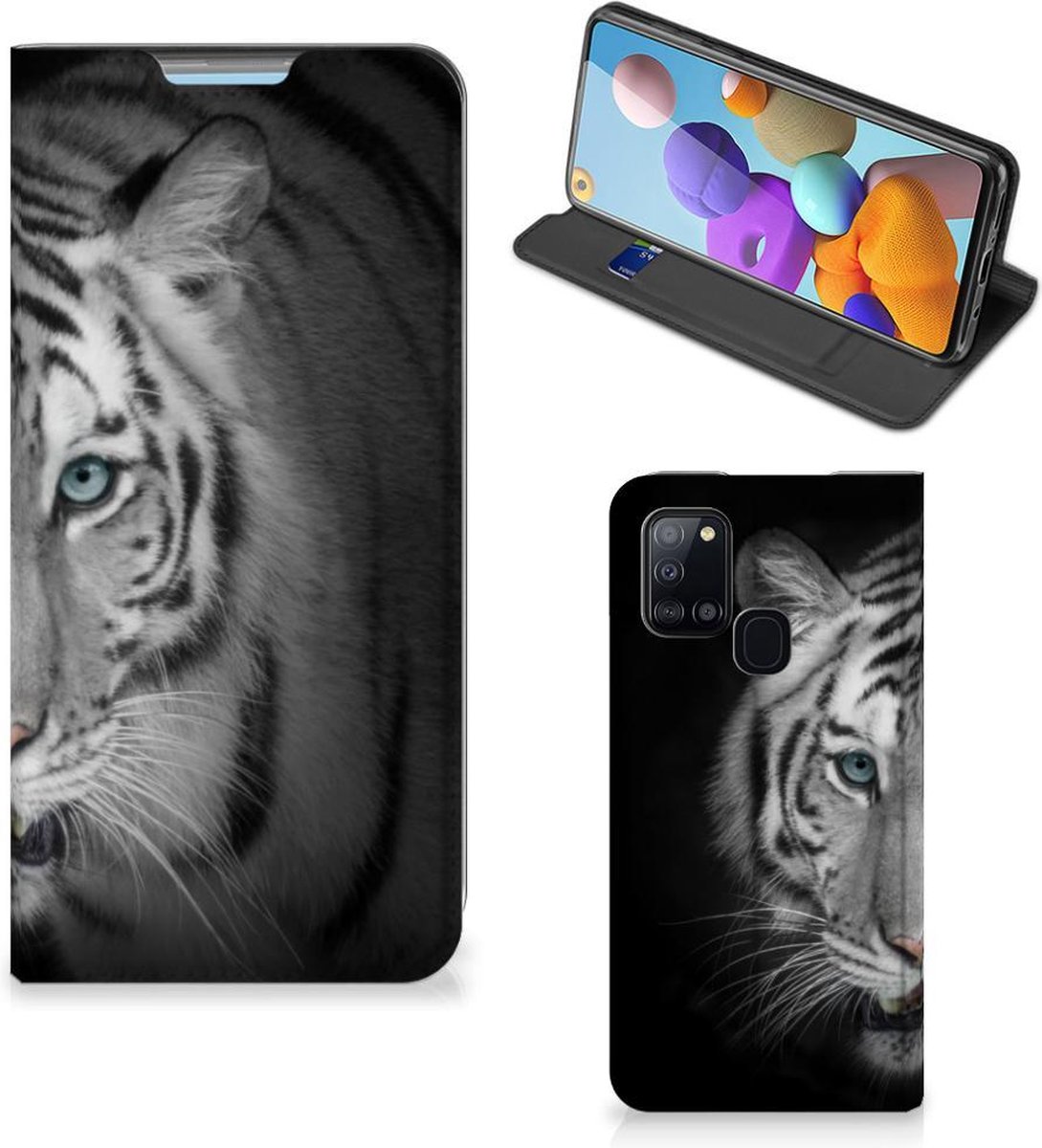 Samsung Galaxy A21s Hoesje maken Tijger