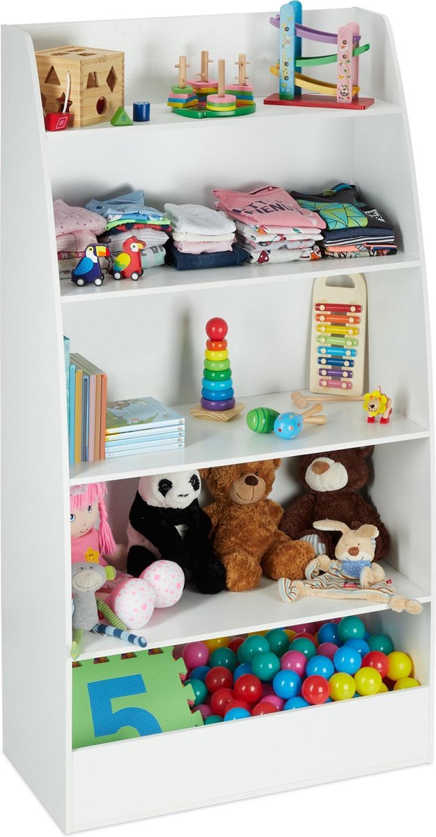 Boekenkast Wolk Wit - Kindermeubels