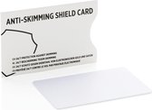 Xd Collection Anti-skimming Kaart 8,6 X 5,4 Cm Pvc Wit