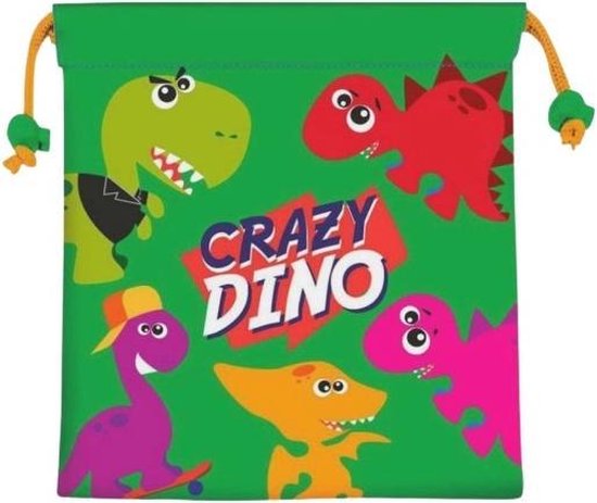 Kids Licensing Cartable fou Dino Polyester 22 Cm