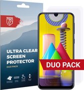 Rosso Samsung Galaxy M31 Ultra Clear Screen Protector Duo Pack