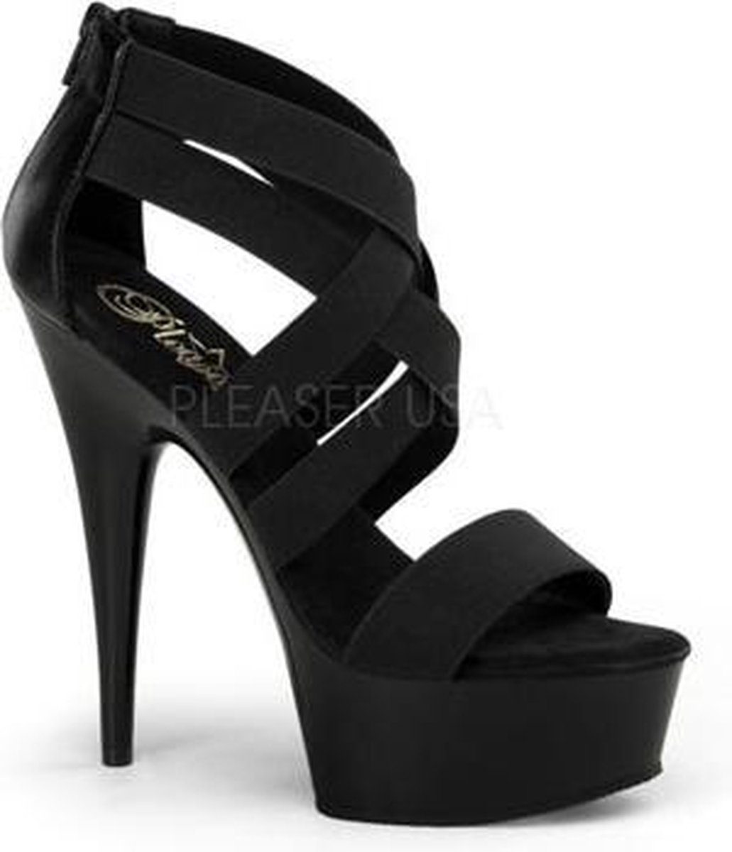 Goedkoopste Delight-669 black - (EU 40 = US 10) - Pleaser