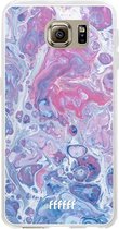 Samsung Galaxy S6 Hoesje Transparant TPU Case - Liquid Amethyst #ffffff