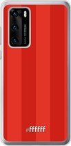 Huawei P40 Hoesje Transparant TPU Case - FC Twente #ffffff