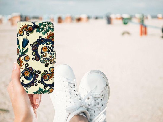 Wallet Case Huawei P40 Lite Barok Flower