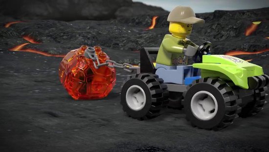 LEGO City Vulkaan Crawler - 60122 | bol.com
