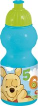 Gobelet pop-up Disney Winnie l'Ourson 350 ml - Gobelet scolaire - Bouteille d'eau - Bouteille