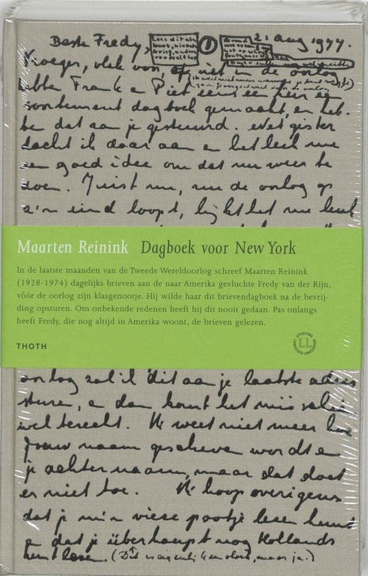 Cover van het boek 'Dagboek voor New York' van Maarten Reinink