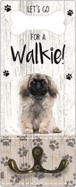 Leibanddrager: Pekingees - Kapstok voor: Hondenriem - Halsband - Hondentuig