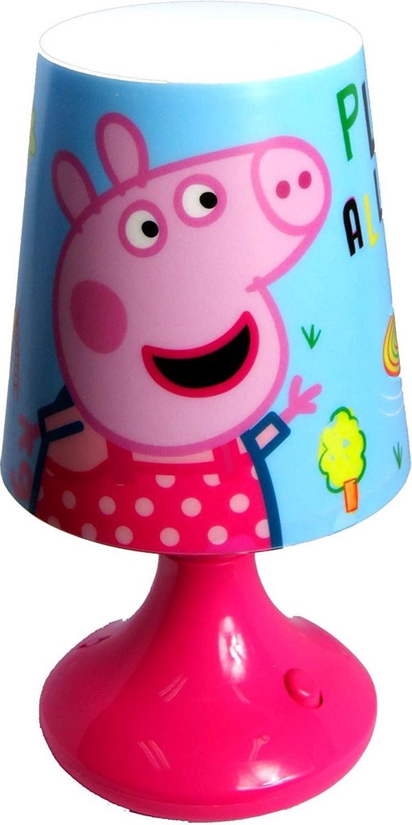 Peppa Pig Play All Day - Tafellampje - 18 cm - Multi van Peppa Pig — afbeelding 2