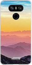 LG G6 Hoesje Transparant TPU Case - Golden Hour #ffffff