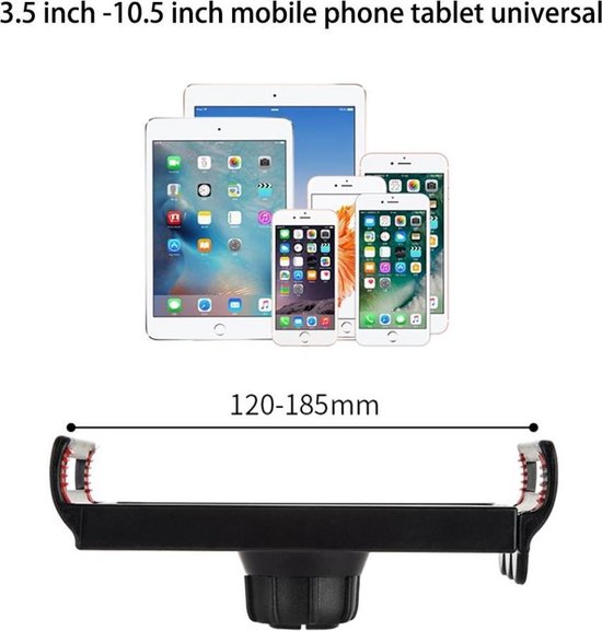 iPad-statief, in hoogte verstelbare iPad-standaard op de vloer, tablethouderstandaard met 360 graden draaibare tablethouder voor ipad Pro12.9, iPad Air en ander apparaat binnen 9,5-14,5 inch