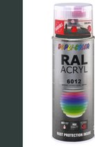 Motip Dupli-Color Spuitbus Acryl Hoogglans - RAL 6012 Zwartgroen
