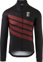 AGU Classic Fietsshirt Lange Mouwen Six6 Heren - Zwart - XXL