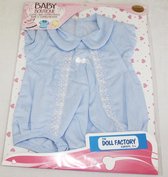 The Doll Factory Blauw Pakje 52 cm