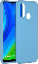 Accezz Liquid Silicone Backcover Huawei P Smart (2020) hoesje - Sky Blue