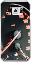 Samsung Galaxy S6 Edge Hoesje Transparant TPU Case - No Speed Limit #ffffff