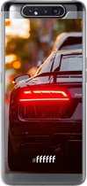 Samsung Galaxy A80 Hoesje Transparant TPU Case - Audi R8 Back #ffffff