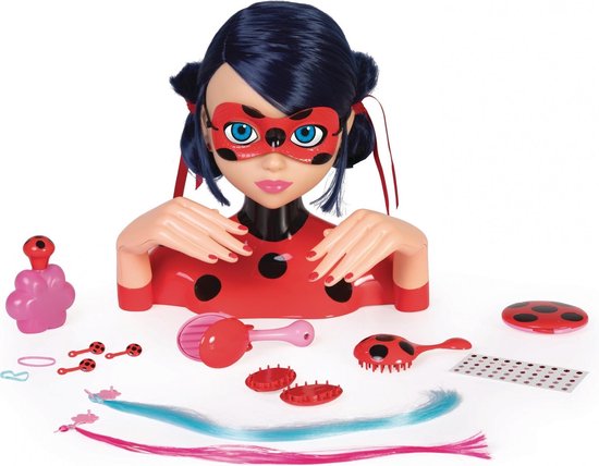 IMC Toys Tête À Coiffer De Luxe Miraculous Ladybug